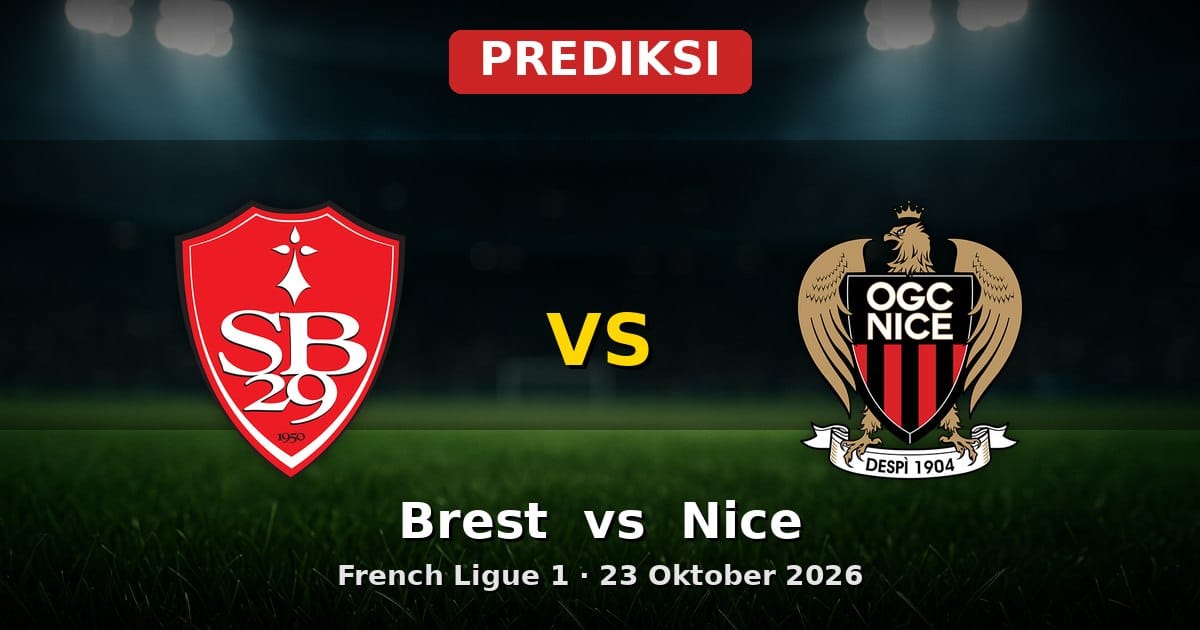 Prediksi Brest vs Nice Ligue 1 23 Oktober 2026: Duel Sengit di Stade Francis-Le Blé