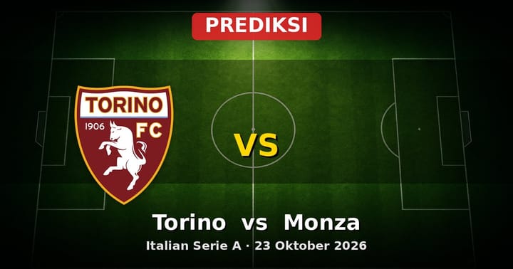 Prediksi Torino vs Monza Serie A 23 Oktober 2026: Duel Sengit Pekan Ini